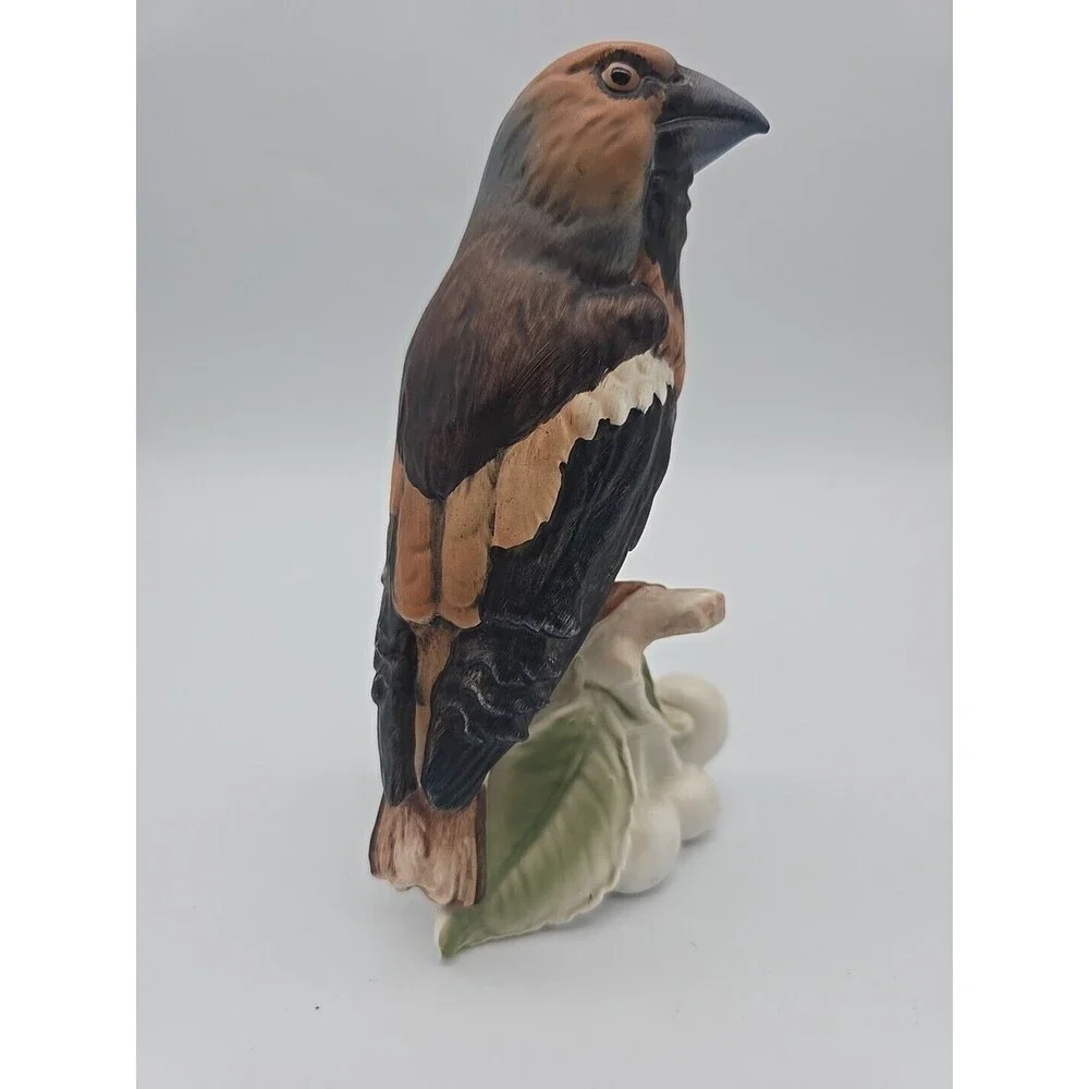 Goeble Hawfinch W Germany Porcelain Figurine Birds of The Forest